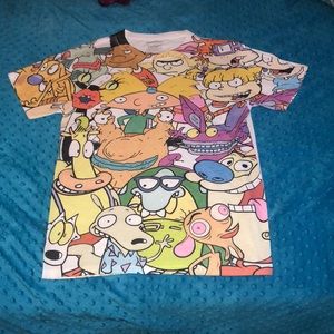 Nickelodeon 90’s cartoon shirt .